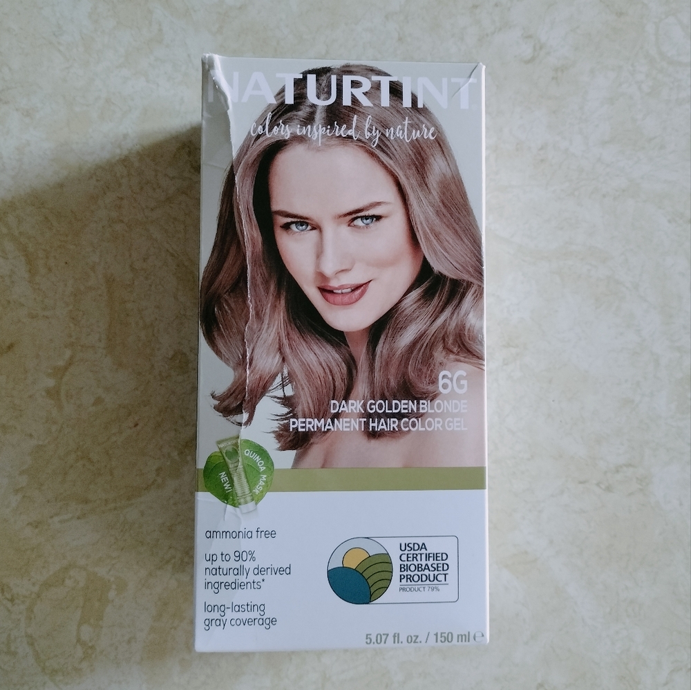 Naturtint Permanent Hair Color Gel in the shade 6G Dark Golden Blonde